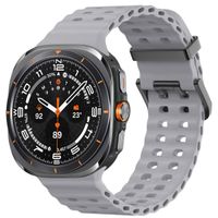 imoshion Ocean Silikonarmband für das  Samsung Galaxy Watch Ultra (2024/2025) - Brown Gray