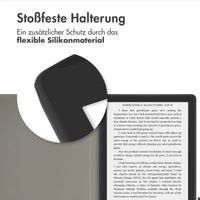 imoshion Design Slim Soft Case Sleepcover Pocketbook Verse / Verse Pro / Verse Pro Color / Vivlio Light / Light HD - Black Marble