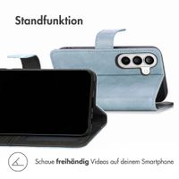 imoshion Luxuriöse Klapphülle Samsung Galaxy A27 (5G) - Hellblau