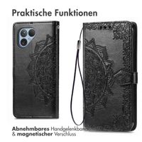 imoshion Mandala Klapphülle für das Fairphone 5 - Schwarz