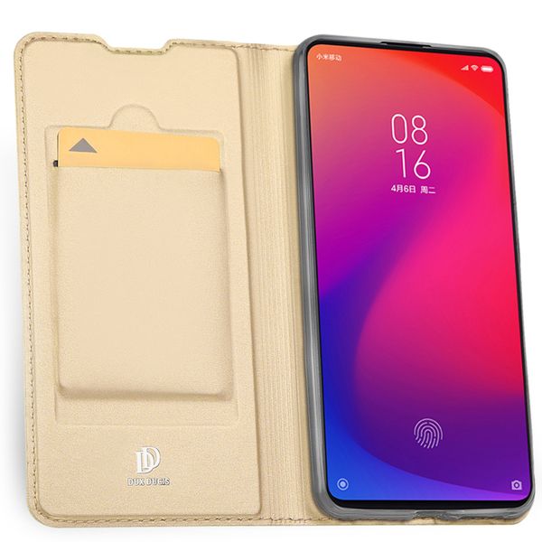 Dux Ducis Slim TPU Klapphülle Gold für das Xiaomi Mi 9T (Pro)