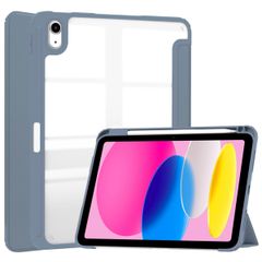 imoshion Trifold Hardcase Klapphülle Apple iPad 11 (2025) 11 Zoll A16 / iPad 10 (2022) 10.9 Zoll - Violett