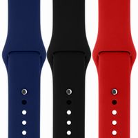 imoshion Silikonband Multipack Apple Watch 1-7 / SE - 38/40/41 mm