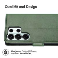 imoshion Luxuriöse Klapphülle Samsung Galaxy S26 Ultra - Grün