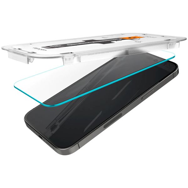 Spigen GLAStR Fit Displayschutzfolie  + Applicator 2-pack für das Apple iPhone 14 Pro