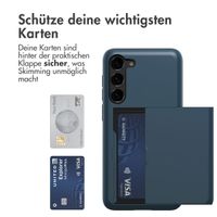 imoshion Backcover mit Kartenfach für das Samsung Galaxy S23 - Dunkelblau