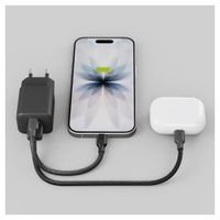 Zens Kompaktes Ladegerät USB-C / USB-A 30W - Netzteil - Schwarz
