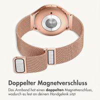 imoshion Mailändische Magnetarmband -   Universelle 18 mm Anschluss - Rose Gold