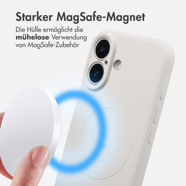 imoshion Color Back Cover mit MagSafe Apple iPhone 17 - Beige