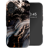 Selencia Vivid Rückabdeckung mit MagSafe Apple iPhone 17 - Chic Marble Black