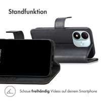 imoshion Luxuriöse Klapphülle Xiaomi Redmi Note 17 (5G) - Schwarz