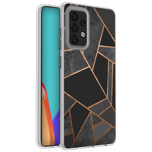 imoshion Design Hülle Samsung Galaxy A52(s) (5G/4G) - Black Graphic