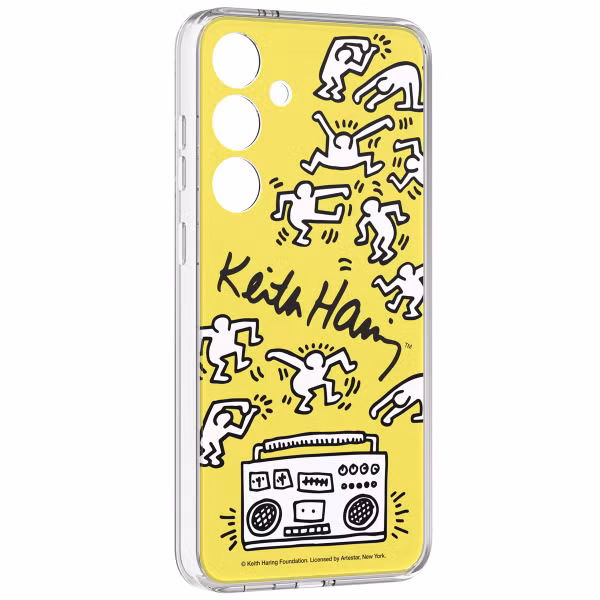 Samsung Original Keith Haring Dance Plate für das Galaxy S24 Plus - Yellow