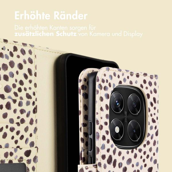 imoshion Design Klapphülle Xiaomi Redmi Note 14 Pro Plus (5G) - Black And White Dots
