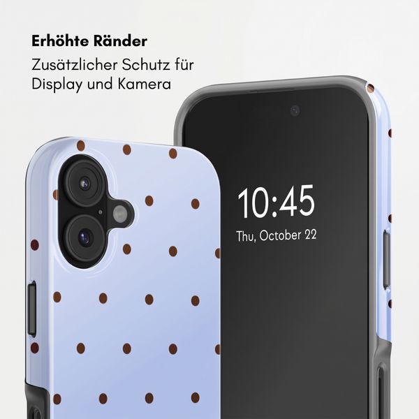 Selencia Vivid Rückabdeckung mit MagSafe Apple iPhone 16 - Happy Dots Digital Sky