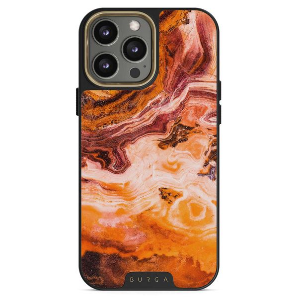 Burga Elite Gold Backcover für das iPhone 15 Pro - Pumpkin Spice