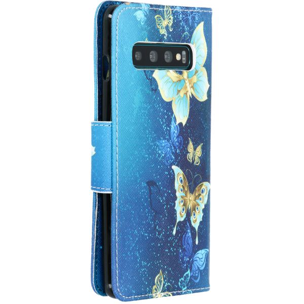 Design TPU Klapphülle für das Samsung Galaxy S10