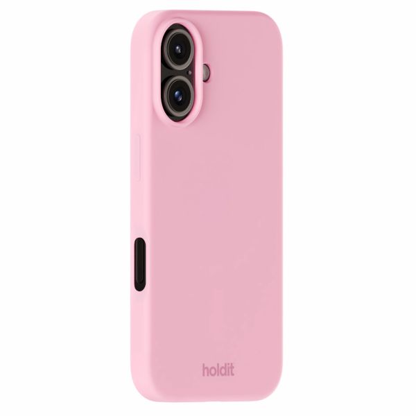 Holdit Silicone Case für das iPhone 16 Plus - Pink