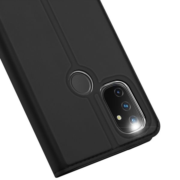 Dux Ducis Slim TPU Klapphülle für das OnePlus Nord N100 - Schwarz