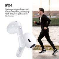 imoshion Aura Earbuds – Kabellose Kopfhörer – Kabellose Bluetooth-Kopfhörer – Weiß