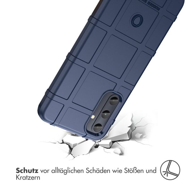 imoshion Rugged Shield Backcover für das Samsung Galaxy A05s - Dunkelblau