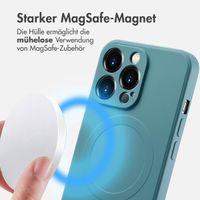 imoshion Color Back Cover mit MagSafe Apple iPhone 13 Pro - Smoke Green