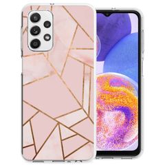 imoshion Design Hülle für das Galaxy A23 (5G) - Pink Graphic