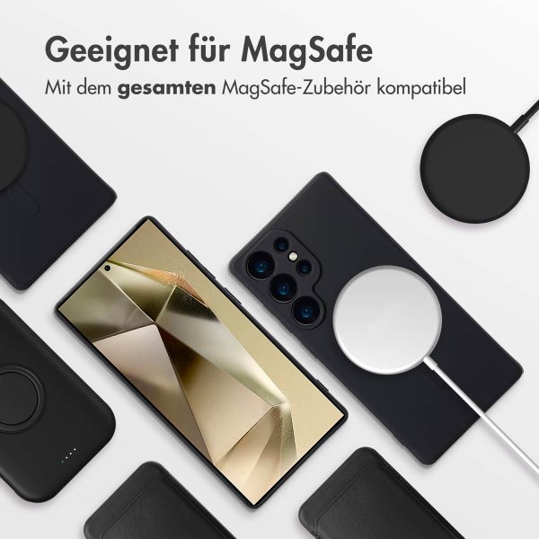 imoshion Color Back Cover mit MagSafe für das Samsung Galaxy S25 Ultra - Schwarz