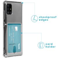 imoshion Soft Case Back Cover mit Kartenfach Galaxy A51 -Transparent