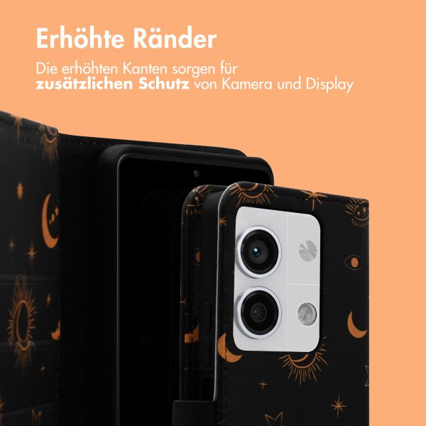 imoshion Design Klapphülle für das Xiaomi Redmi Note 13 (5G) - Sky Black