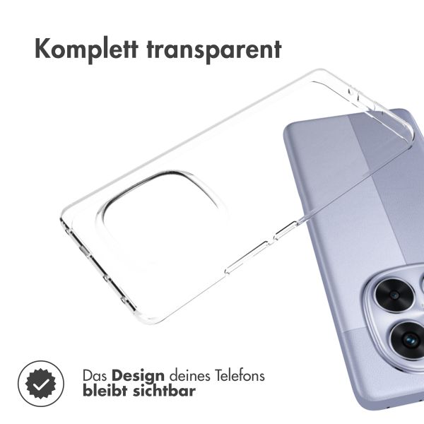 Accezz Clear TPU Backcover Xiaomi Redmi Note 14 Pro (5G) - Transparent