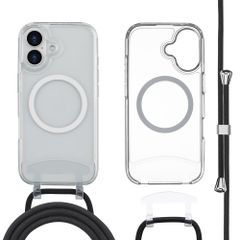 imoshion MagSafe Hülle mit abnehmbarem Band Apple iPhone 17 - Transparent