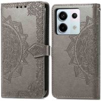imoshion Mandala Klapphülle Xiaomi Redmi Note 13 Pro (5G) / Poco X6 - Grau
