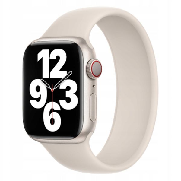 Apple Solo Loop für Apple Watch Series 1 bis 10 / SE / Ultra (2) (44/45/46/49 mm) - Größe 9 - Polarstern