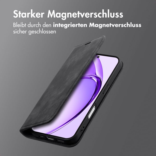 imoshion Slim Klapphülle Oppo A5 5G (2025) - Schwarz