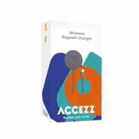 Accezz Wireless Charger USB-C - MagSafe kabelloses Ladegerät - 1 Meter - Weiß