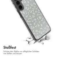 imoshion Design Hülle Samsung Galaxy A16 - Smoke Green Flowers