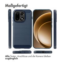 imoshion Brushed Back Cover OnePlus 15 - Dunkelblau