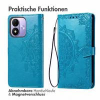 imoshion Mandala Klapphülle Xiaomi Redmi Note 17 (5G) - Türkis
