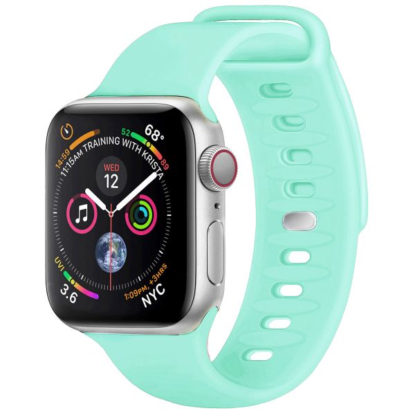 imoshion Silikonband für das Apple Watch Series 1-9 / SE - 38/40/41 mm / Series 10 - 42 mm - Türkis