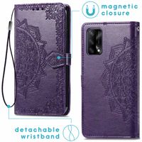 imoshion Mandala Klapphülle Oppo A74 (4G) - Violett
