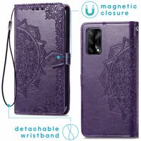 imoshion Mandala Klapphülle Oppo A74 (4G) - Violett