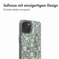 imoshion Design Hülle Apple iPhone 15 - Flower Fields