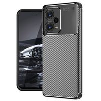 imoshion Carbon-Hülle für das Xiaomi Redmi Note 12 Pro Plus - Schwarz