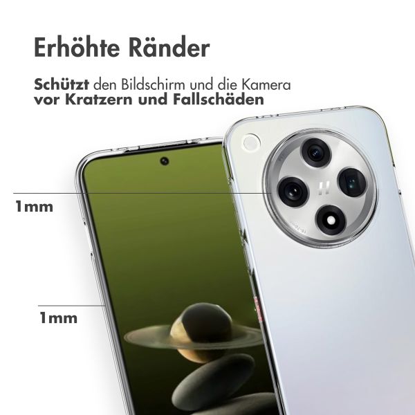 Accezz Clear TPU Backcover Oppo Find X8 Pro - Transparent