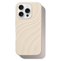 iDeal of Sweden Soft Swirl Silicone MagSafe Hülle Apple iPhone 16 Pro Max - Cloud Dancer