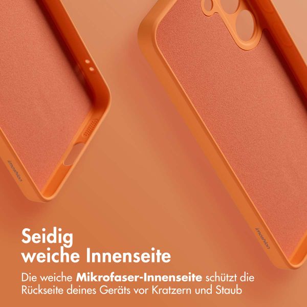 imoshion Color Back Cover mit MagSafe Samsung Galaxy S24 - Neon Orange