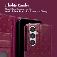 imoshion Design Klapphülle Samsung Galaxy A16 - Crush Check Coral Dust