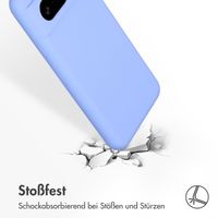 Accezz Liquid Silikoncase für das Google Pixel 8 - Violett