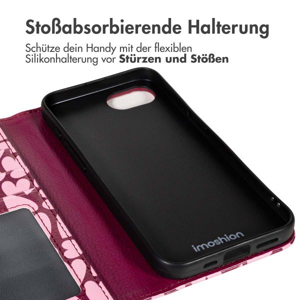 imoshion Design Klapphülle Apple iPhone 16e - Hearty Blush